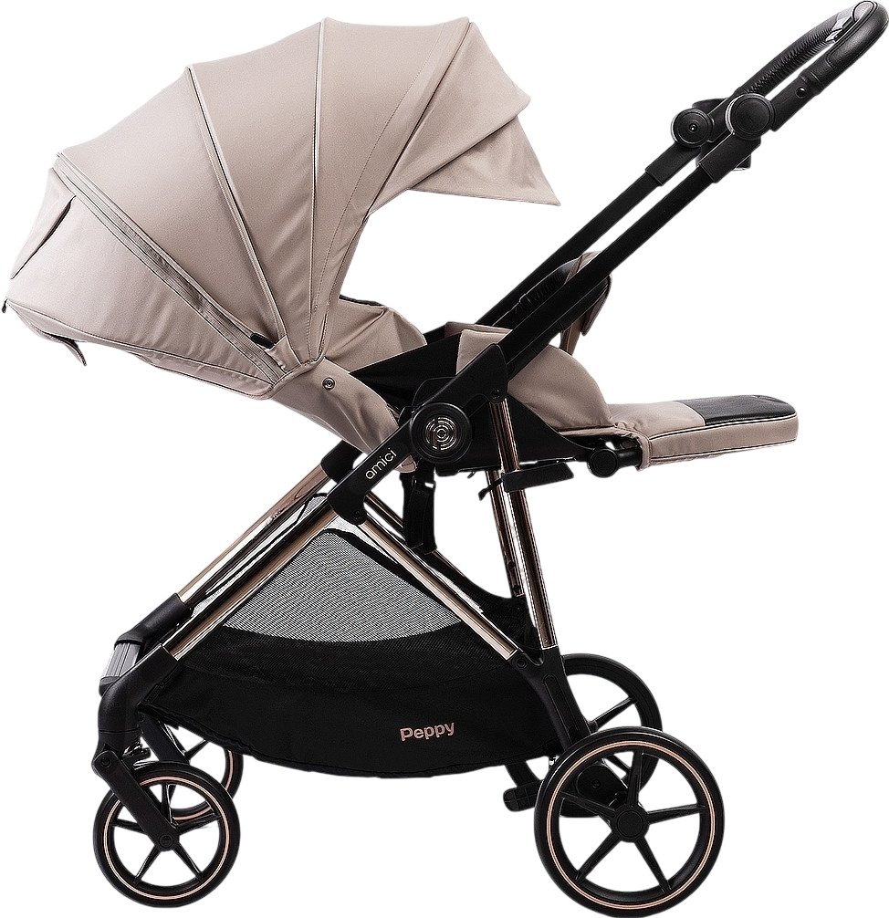 

Коляска прогулочная «книга» PEPPY Amici (beige)
