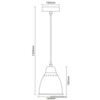 Подвесная люстра Camelion PL-430S-1 C01/13083 (White)