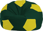 Мяч Стандарт М1.1-65 (темно-зеленый/желтый)