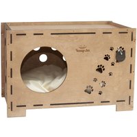 Домик Чешир Сундук 375-13 (без когтеточки)