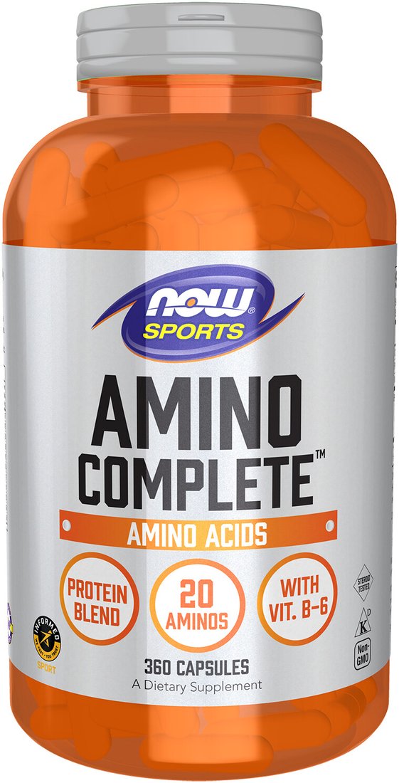 

Комплекс Now Foods Amino Complete Veg Capsules (360 капсул)
