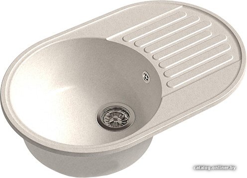 Кухонная мойка GranFest QUARZ Z-18 (белый)