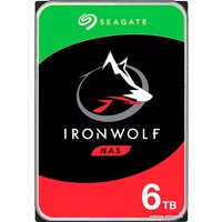 Жесткий диск Seagate Ironwolf 6TB ST6000VN006