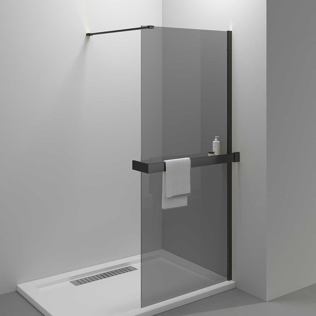 

Душевая стенка Vincea Walk-In VSW-4HR100CGB