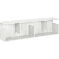 Полка Кимер Кварт Тип 4 (Дуб Крафт Белый)