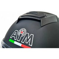 Мотошлем AIM JK526 526-008-XL (XL, черный матовый)