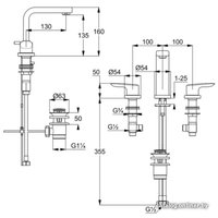 Смеситель Kludi Pure & Solid 343940575