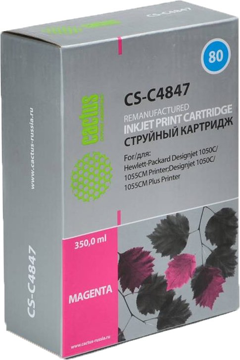 

Картридж CACTUS CS-C4847 (аналог HP C4847A)