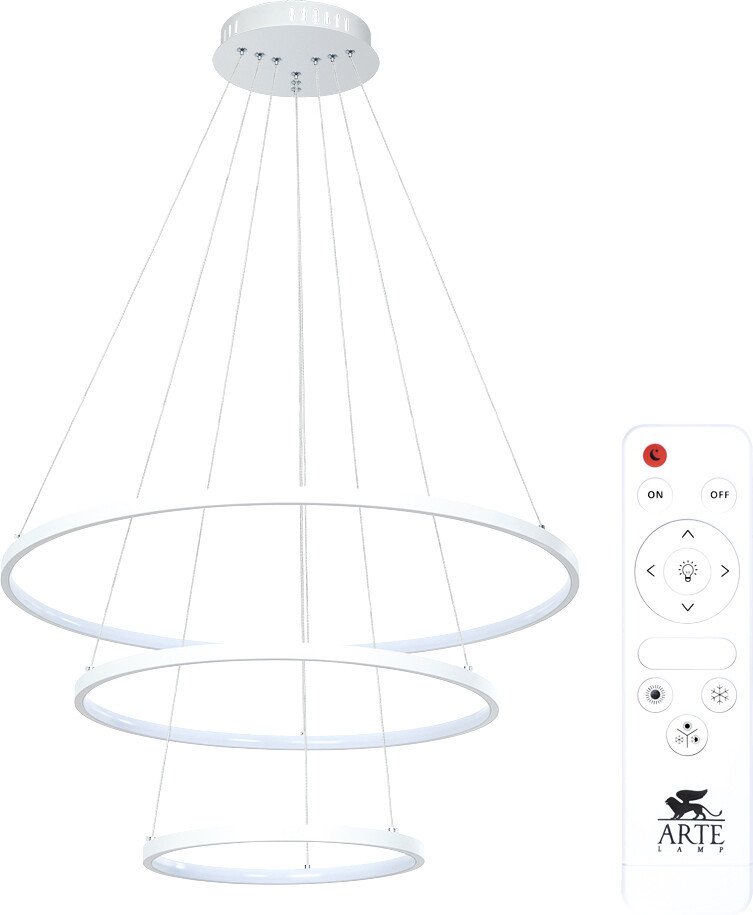

Подвесная люстра Arte Lamp Frodo A2197SP-3WH