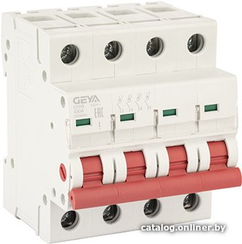 Выключатель нагрузки GEYA 4P 100А 12кА GYH84P100