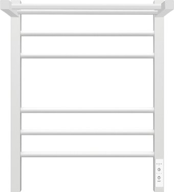 Полотенцесушитель Granula Квадро Сплит 50х60 (с полкой, терморегулятор, белый)