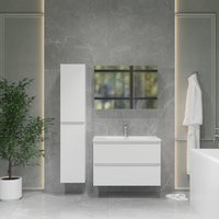  Lauter Тумба под умывальник Mia 80 (белый глянец) в Барановичах