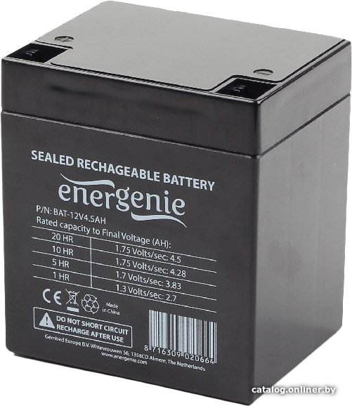 Аккумулятор для ИБП EnerGenie BAT-12V4.5AH