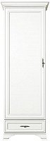 Шкаф распашной Black Red White Kentaki S320-REG1D1S (белый/белый)