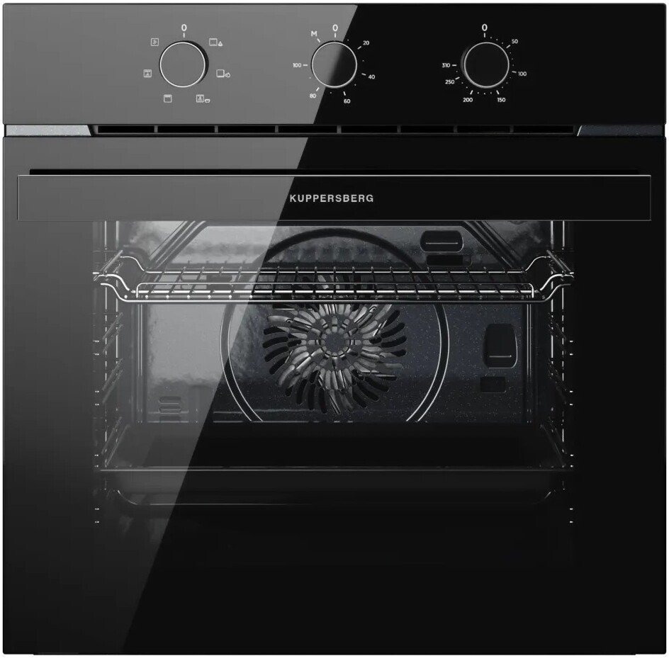 

Электрический духовой шкаф KUPPERSBERG HO 603 Black Glass
