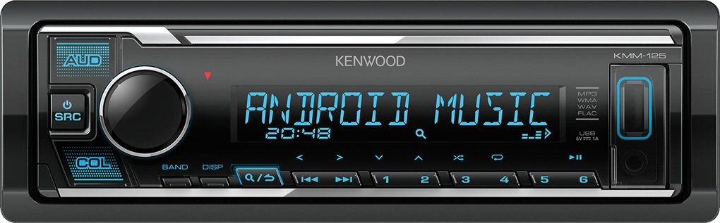 

USB-магнитола Kenwood KMM-125