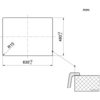 Кухонная мойка Blanco Elon 45 S (темная скала) 524815