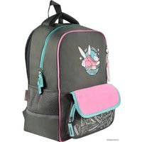 Школьный рюкзак Феникс+ Кролокед 59261 (серый/розовый)