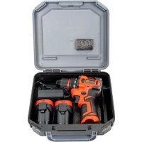 Дрель-шуруповерт Edon UAD-16BL (с 2-мя АКБ, кейс)