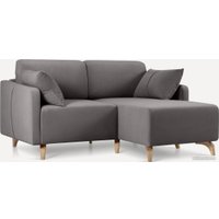 Угловой диван Divan Льери Мини Velvet Grey 240327 (серый)