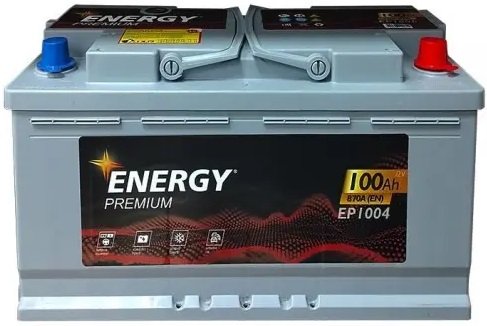 

Автомобильный аккумулятор Energy Premium EP1004 R+ низ (100 А·ч)