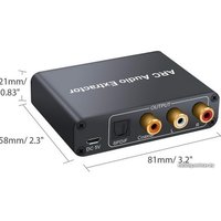 Адаптер USBTOP HDMI ARC Audio Extractor