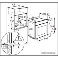 Электрический духовой шкаф Electrolux EOC5654ANX