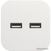 Разветвитель ЭРА SP-2-USB-W Б0049531