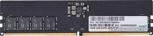 Оперативная память Apacer 32ГБ DDR5 4800 МГц AU32GHB48CTBBGH
