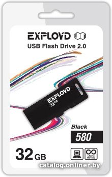 Exployd 580 32GB (czarny) [EX-32GB-580-Black]