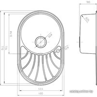 Кухонная мойка IDDIS Suno SUN77SLi77