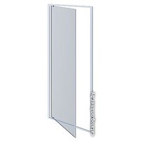 Душевая дверь Aquatek AQ ARI PI 09020BL 90x200 (черный/прозрачное стекло)