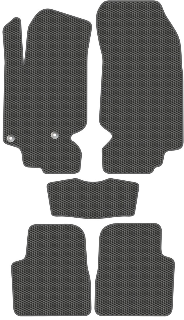 

Комплект ковриков для авто Alicosta Peugeot 2008 (U) II (suv) 2019 - Н.В. (серый)