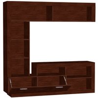 Стенка МДК ГТ4 центральный для гостиной 1704x1702x413 (венге)