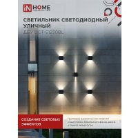 Фасадный светильник In Home DOT-S1230BL 4690612053943