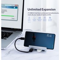 USB-хаб Orico MH4PU-SV-BP