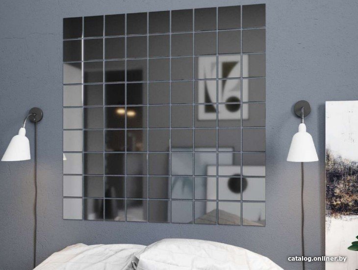 Самоклеящийся зеркальный декор MirrorWall Мозаика
