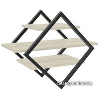 Полка TMB Loft Амбер Сосна 60x60x24 (выбеленное дерево)