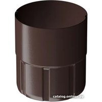 Кровля Docke Stal Premium Муфта соединительная D90 (шоколад 8019)