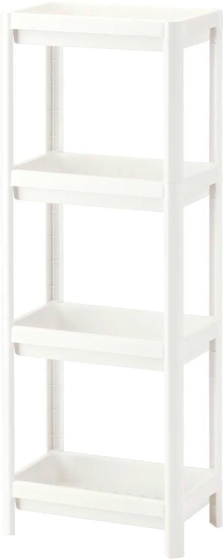 

Ikea Этажерка Вескен 003.690.88 (белый)