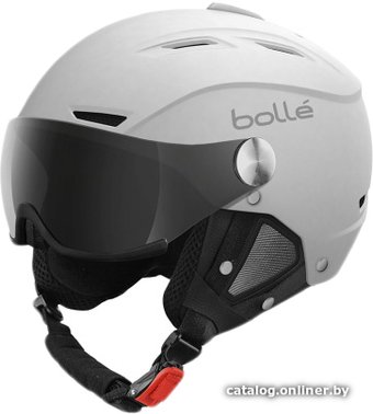Горнолыжный шлем Bolle Backline Visor Soft White