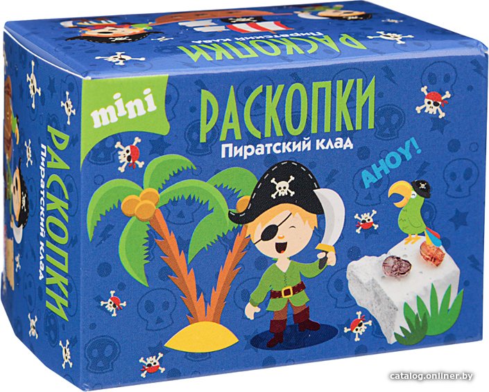Набор для опытов Раскопки Пиратский клад dig-51