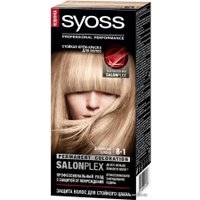 Крем-краска для волос Syoss Salonplex Permanent Coloration 8-1 дымчатый блонд