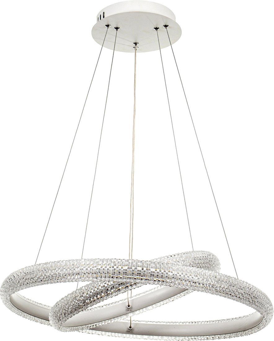 

Подвесная люстра LED4U L1588-60-40 WT
