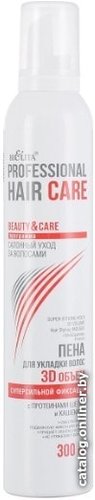 Пенка Belita Пена для укладки волос Professional Hair Care 3D 300 мл