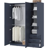 Шкаф распашной Involux Престон 226H052 (ночное небо)