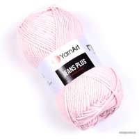 Пряжа для вязания Yarnart Jeans Plus 55% хлопок/45% полиакрил 18 100 г (160 м, розовый)