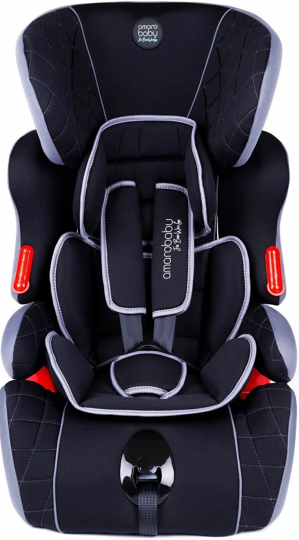 

Детское автокресло Amarobaby Big trip AB212006BTChS/09 (черный/серый)