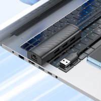 USB-хаб Hoco HB42 USB Type-A (3 x USB 2.0, 1.2 м)