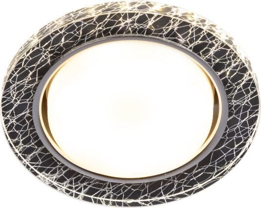 

Точечный светильник ЭРА DK LD51 WH/BK GX53 Б0057464 (белый/черный)